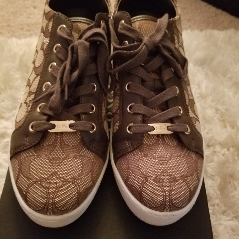 Coach Padddy/Signature C/ Khaki Sneakers